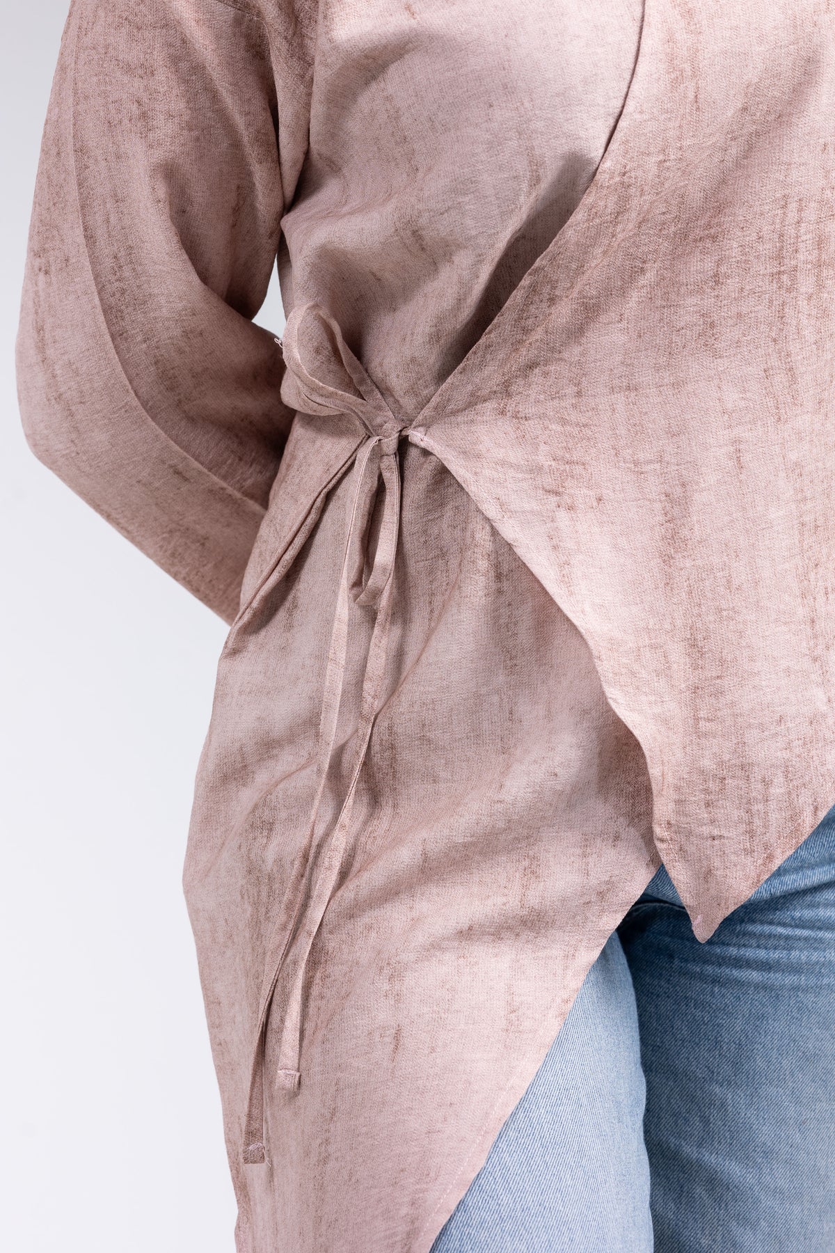 Elara Wrap blouse