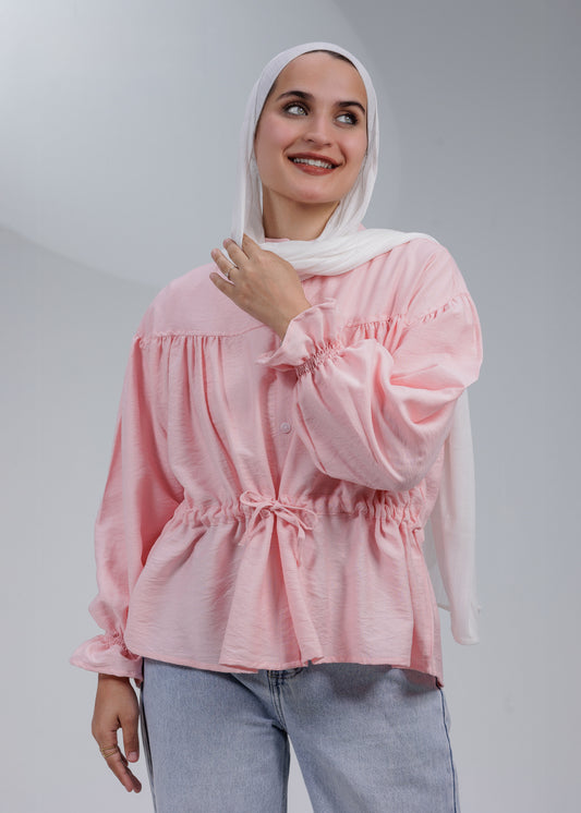 Gathered Blouse
