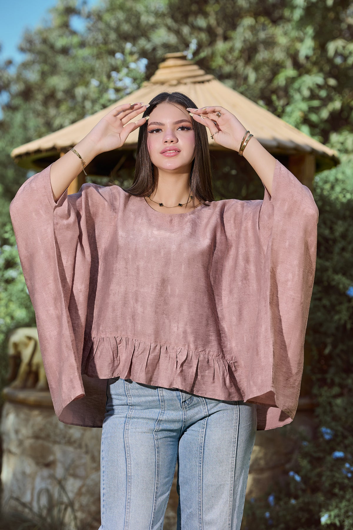 Cape Blouse