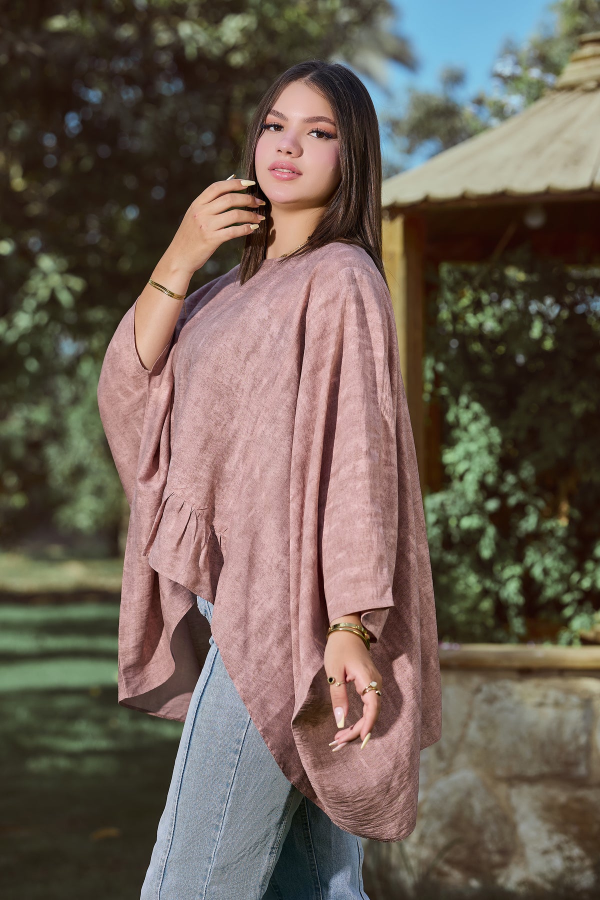 Cape Blouse