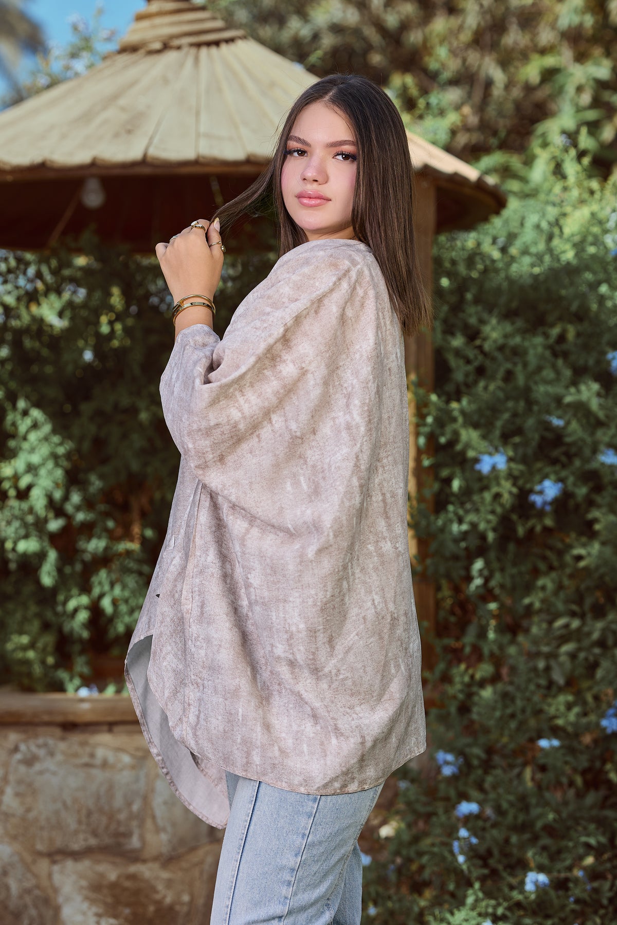 Cape Blouse