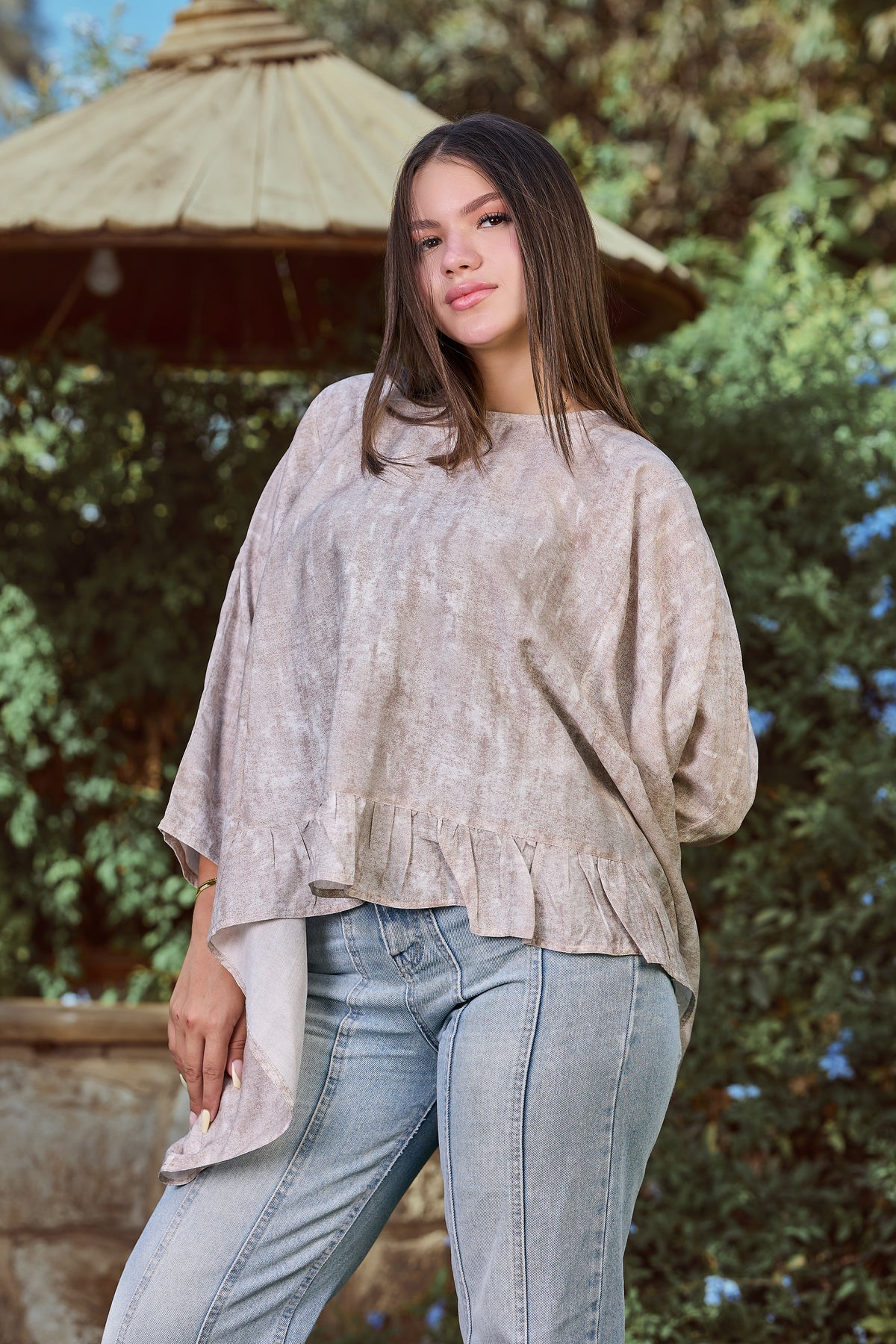 Cape Blouse