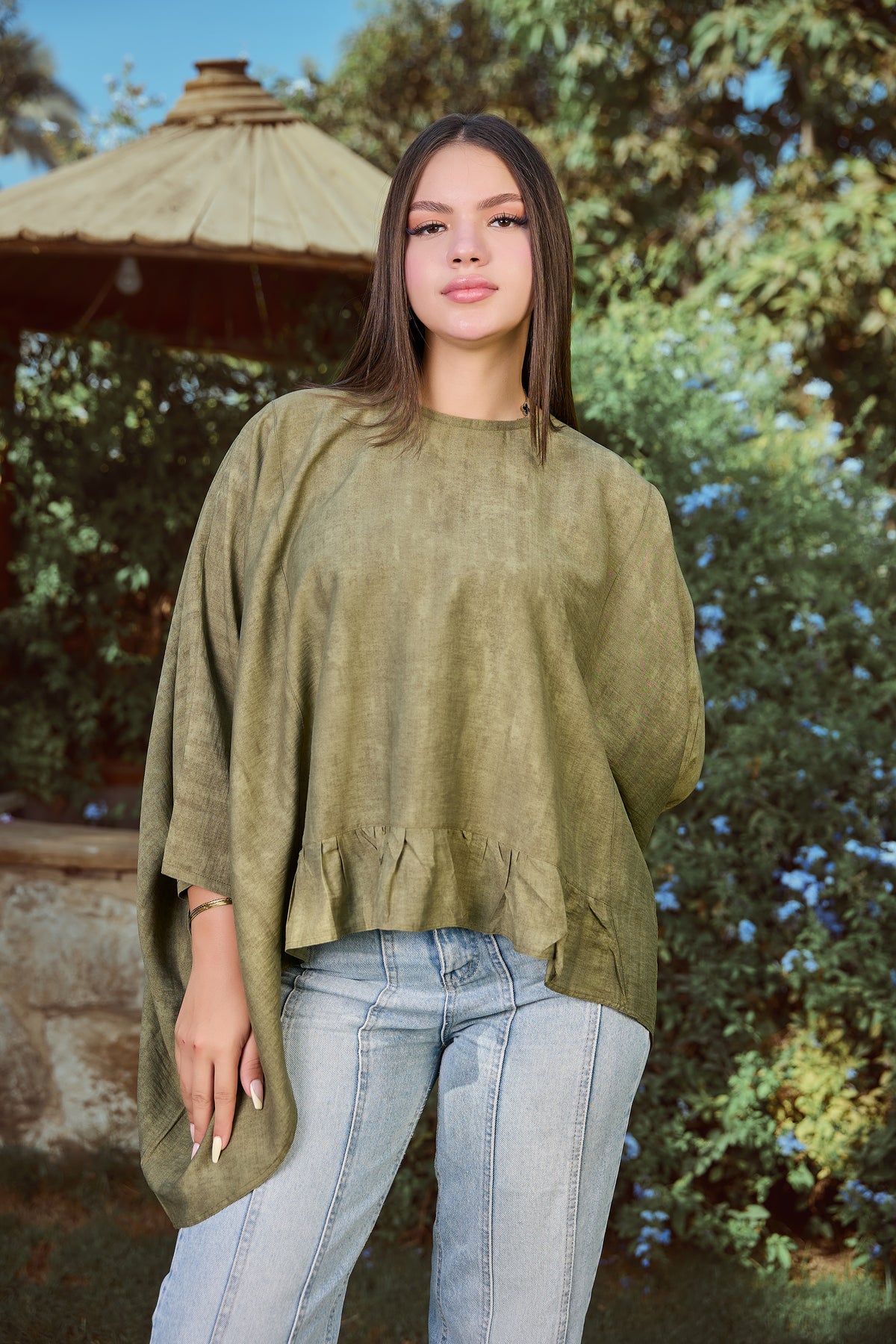 Cape Blouse