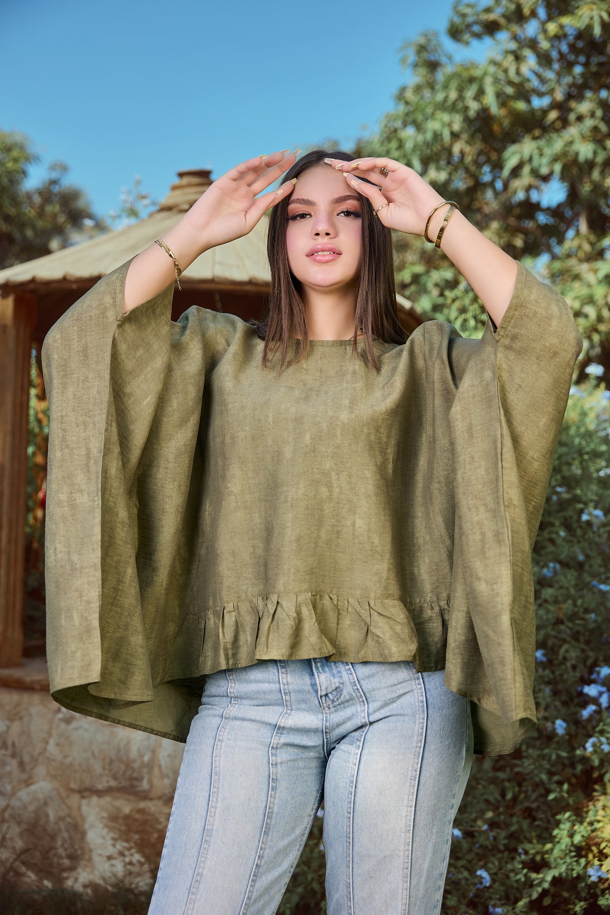 Cape Blouse
