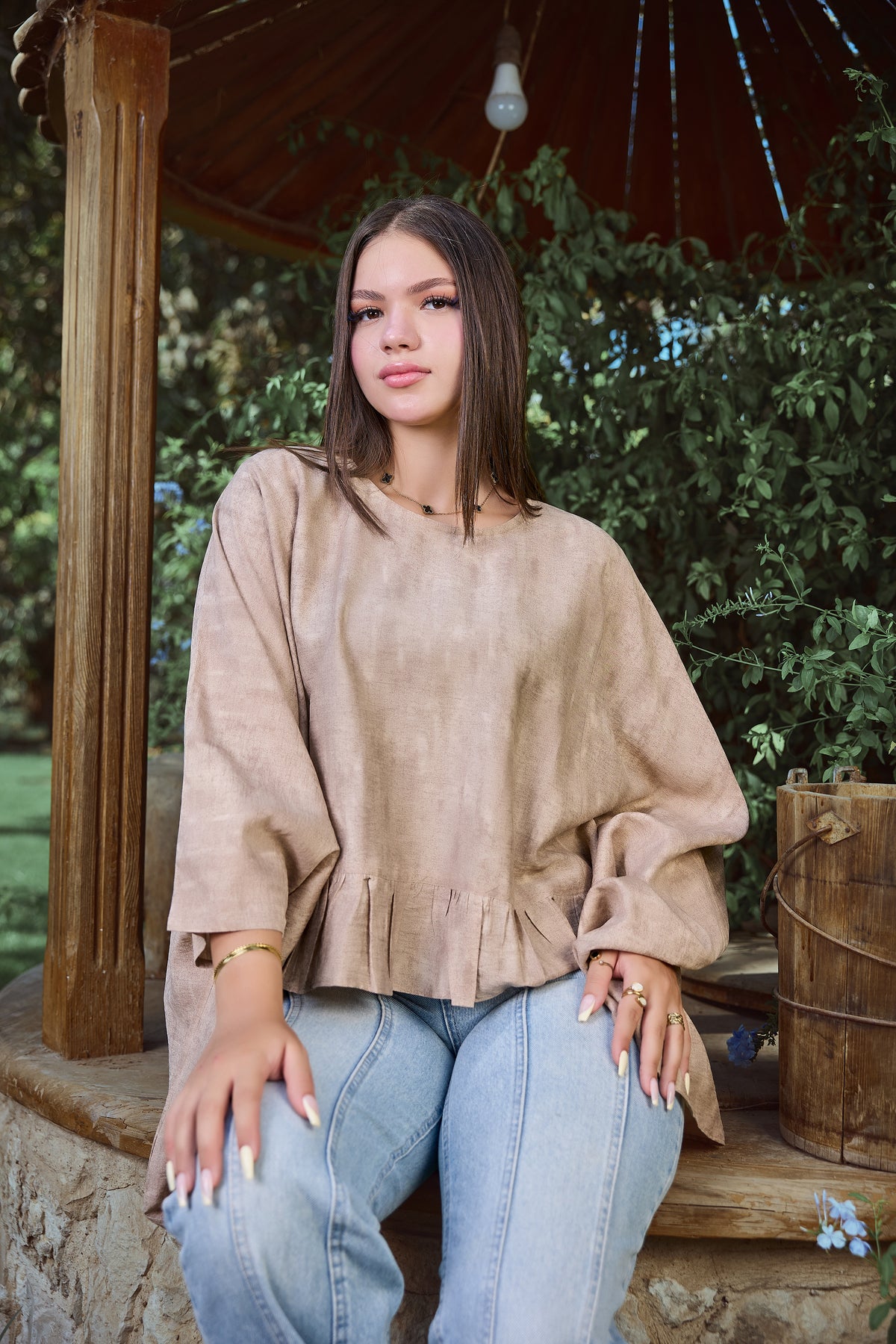 Cape Blouse