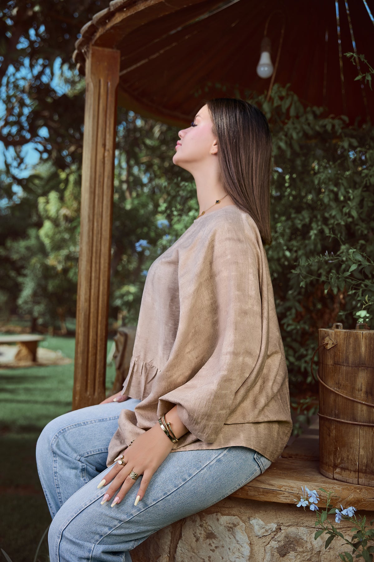 Cape Blouse