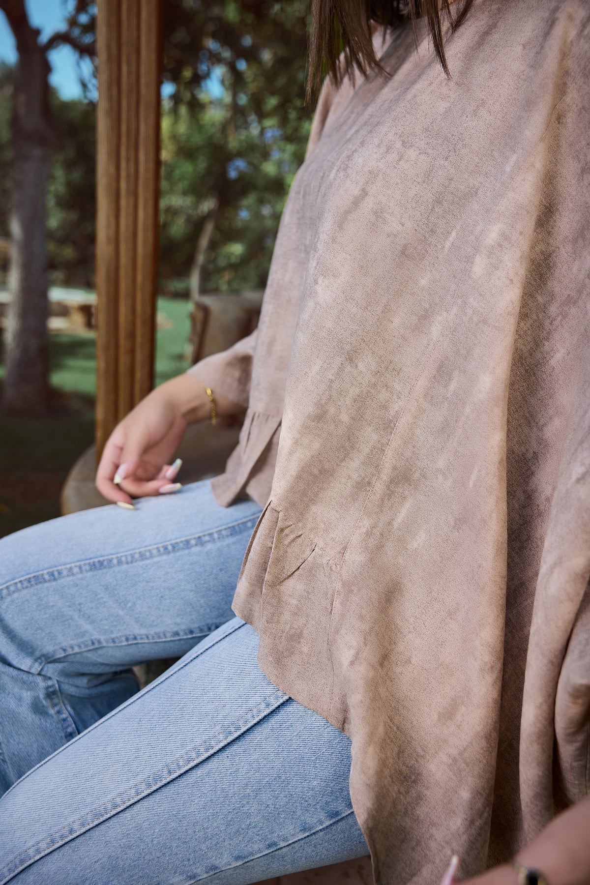 Cape Blouse