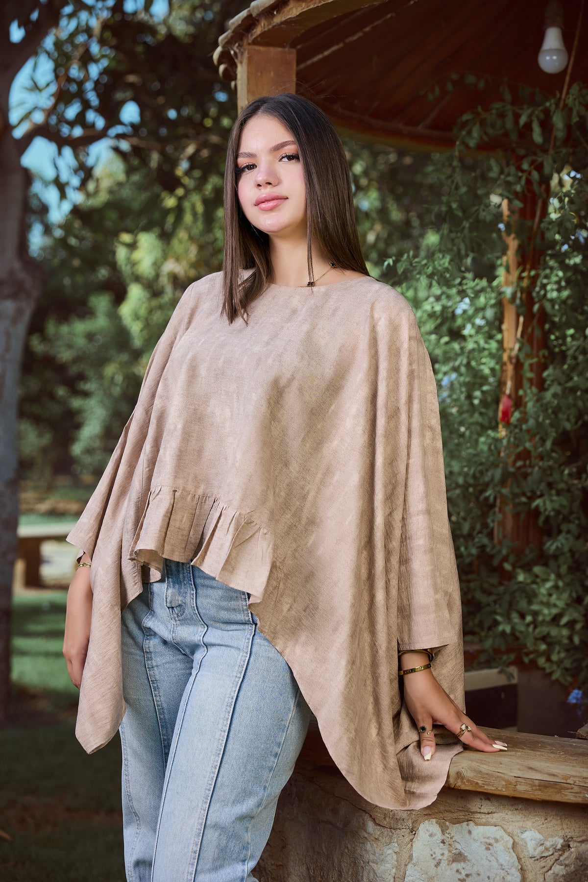 Cape Blouse