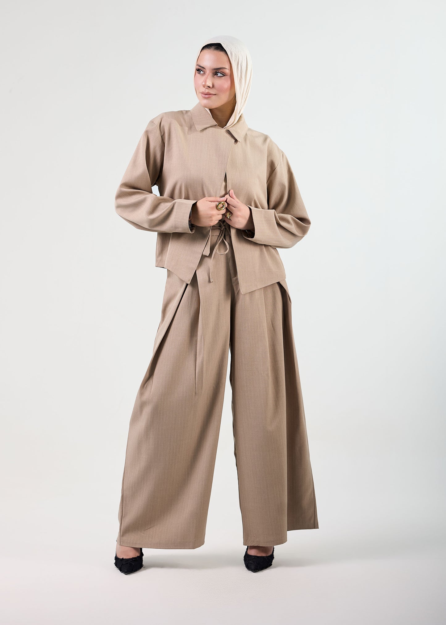 The Linear Pinstripe Suit