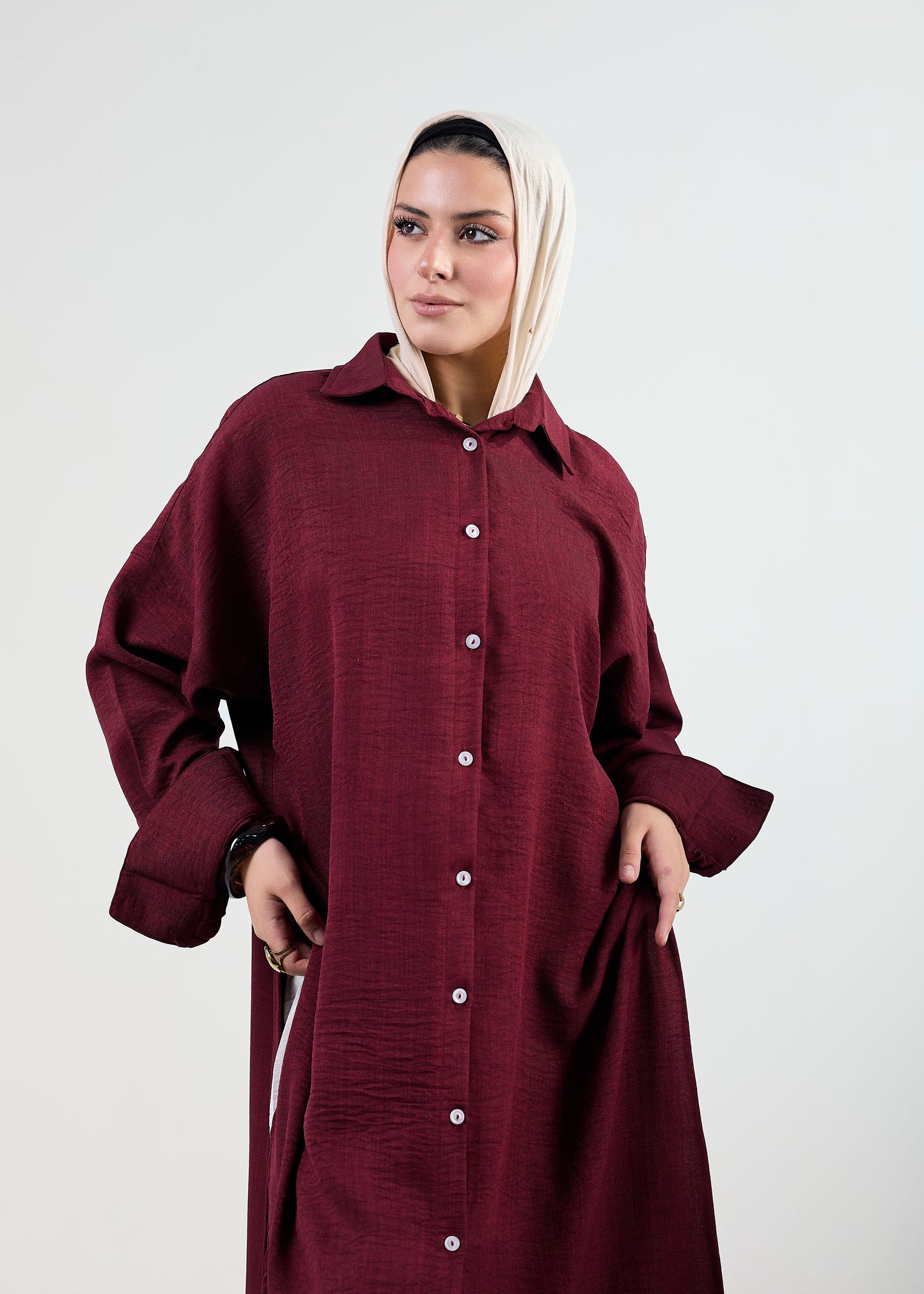 The Oversized Linen Tunic