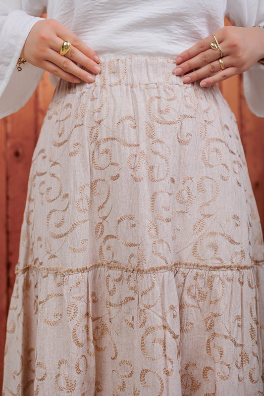 Linen Skirt