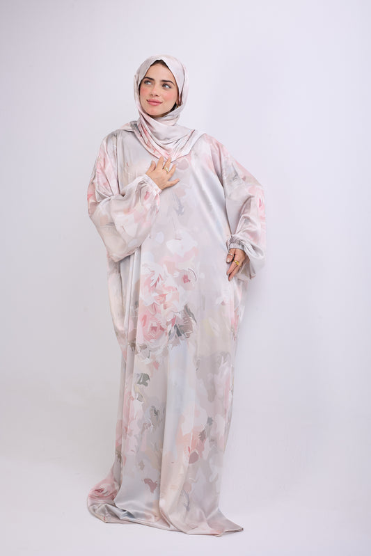 Noor Printed Satin Isdal