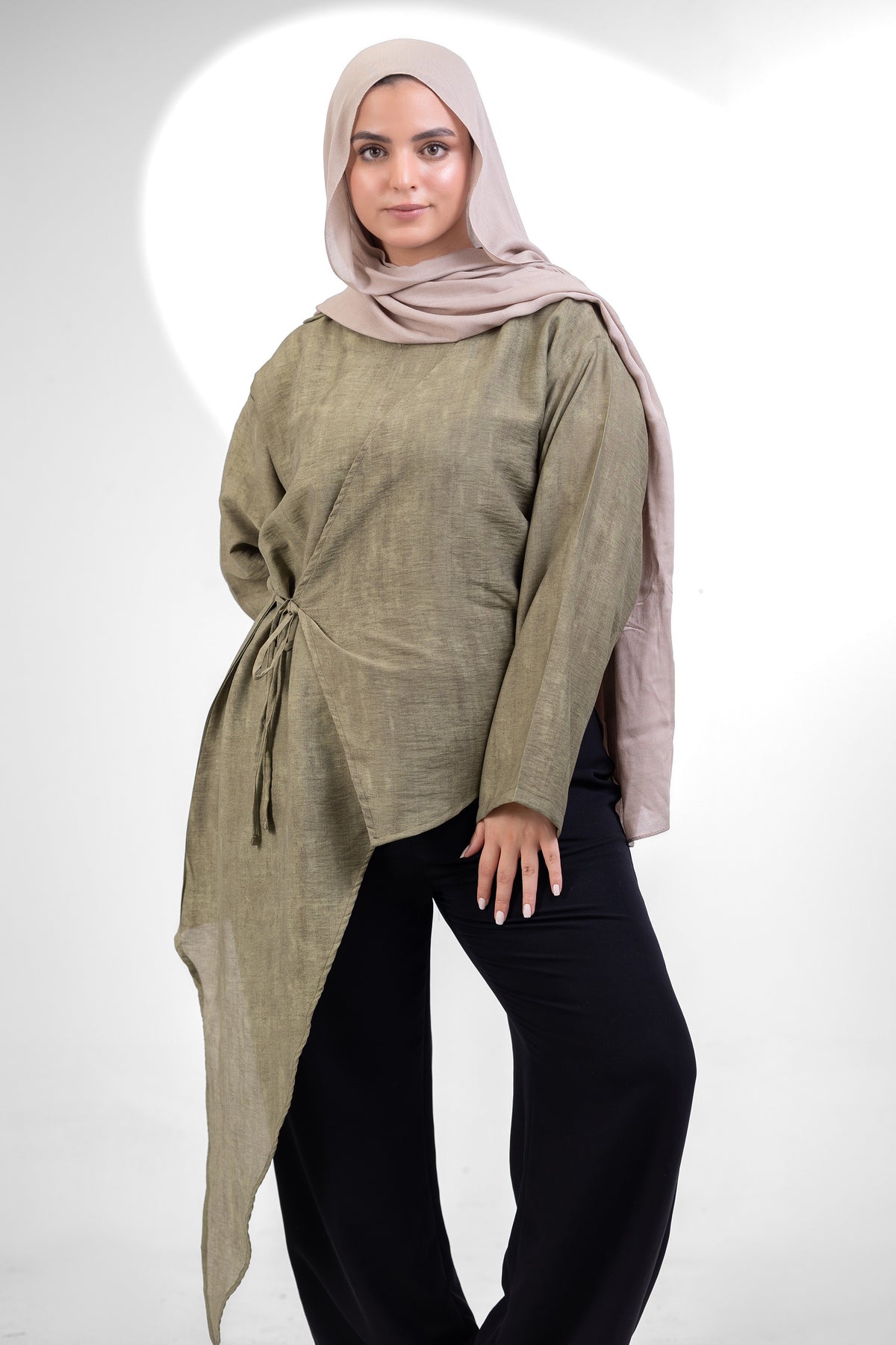 Elara Wrap blouse