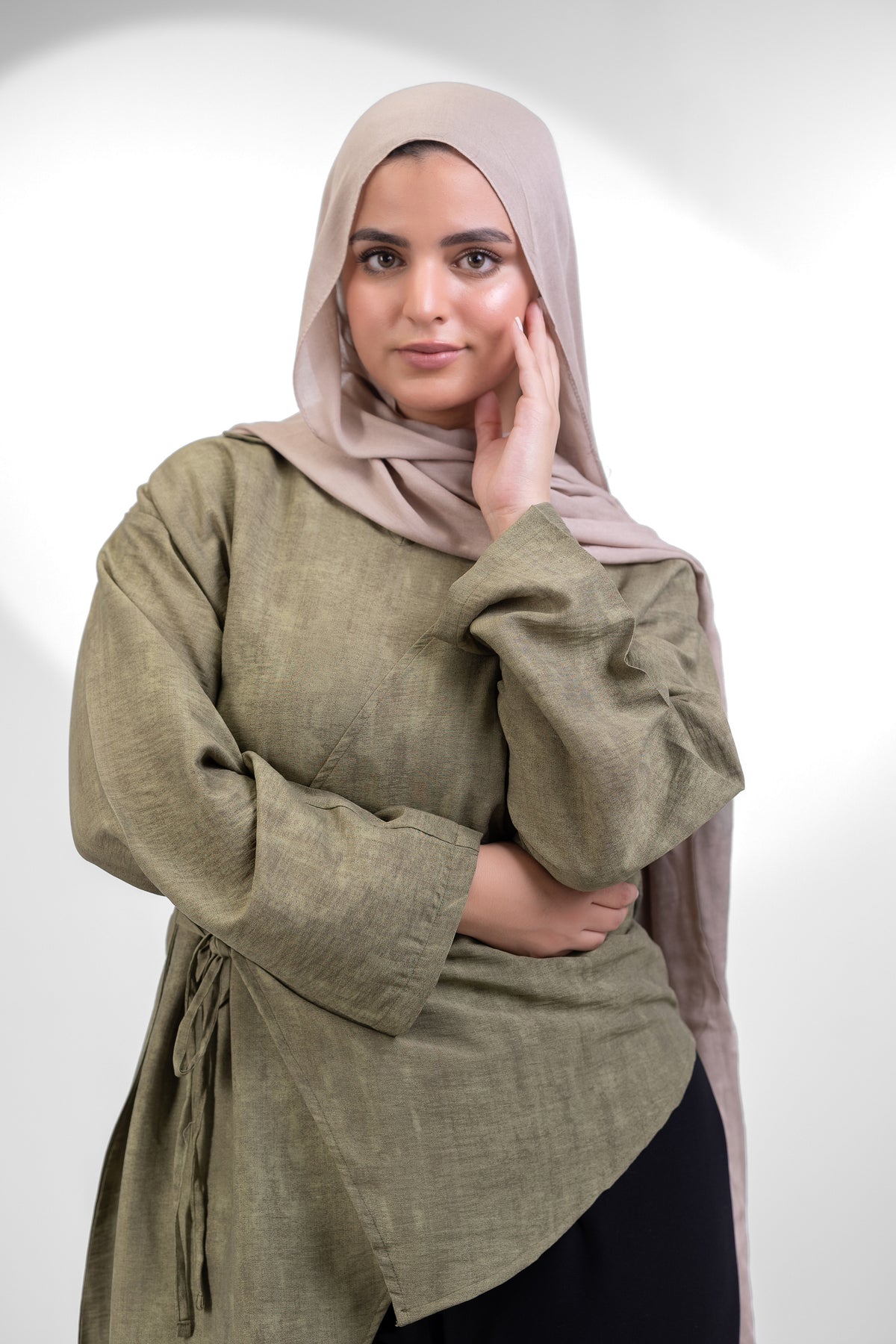 Elara Wrap blouse