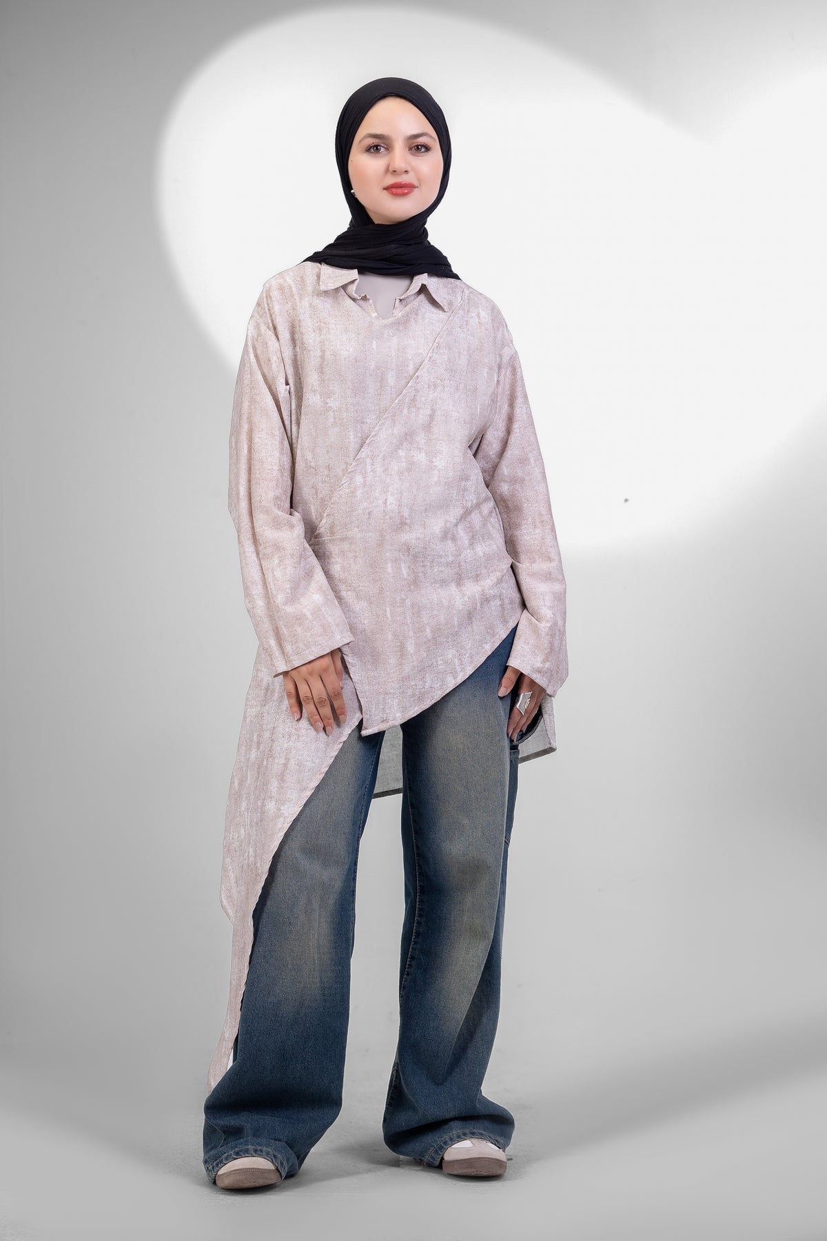 Elara Wrap blouse