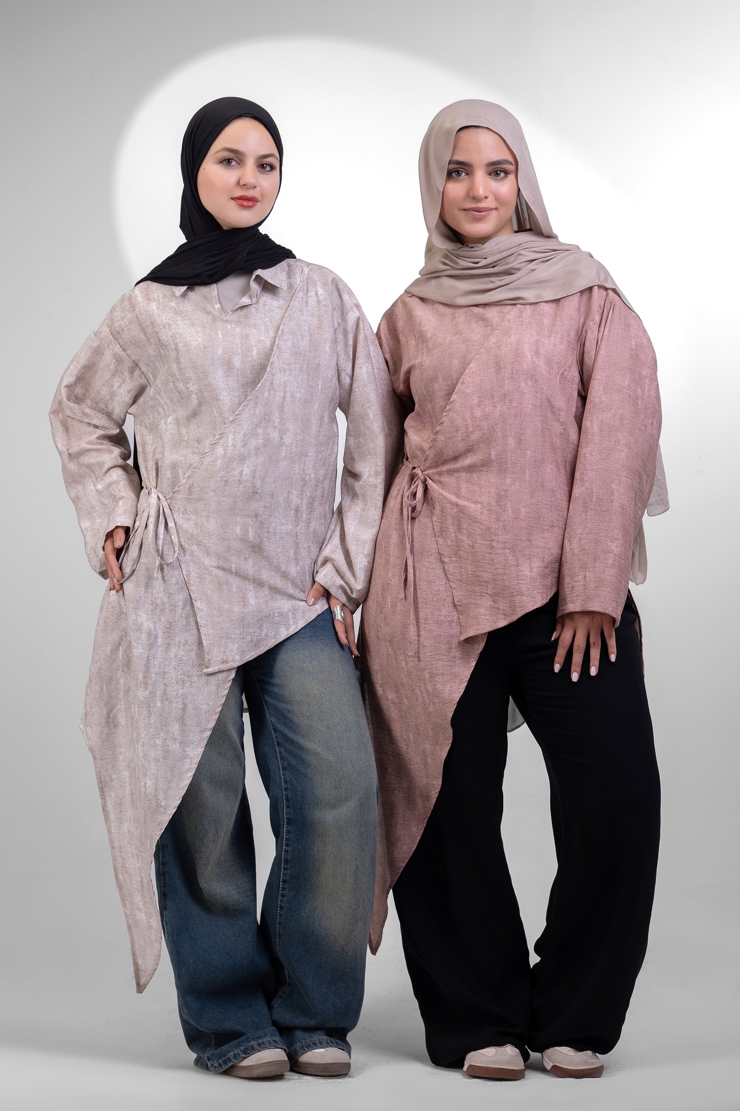 Elara Wrap blouse