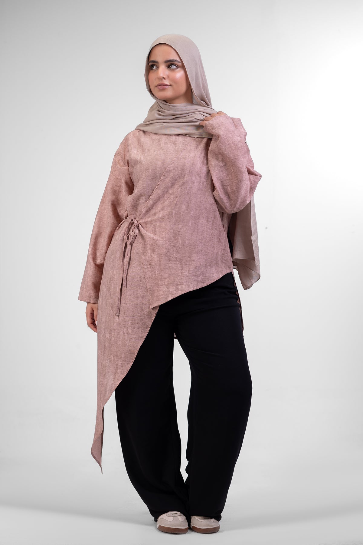 Elara Wrap blouse