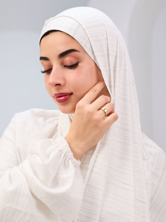 Kuwaiti Gel with Bandana White