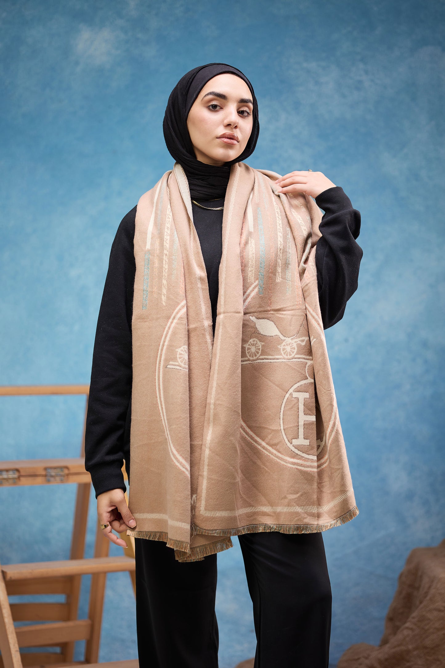 Double-Sided Shawl