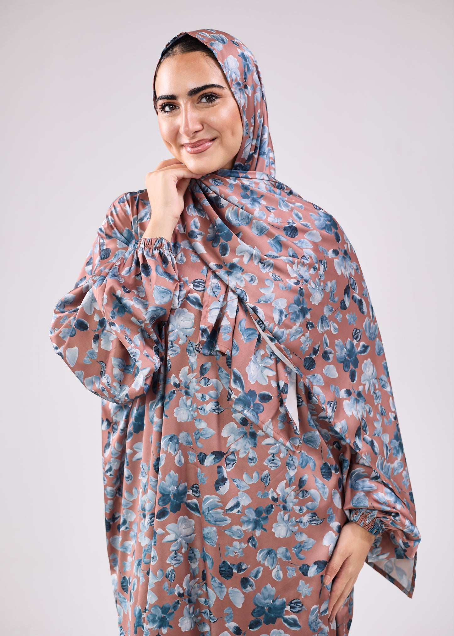 Jana Printed Satin Isdal
