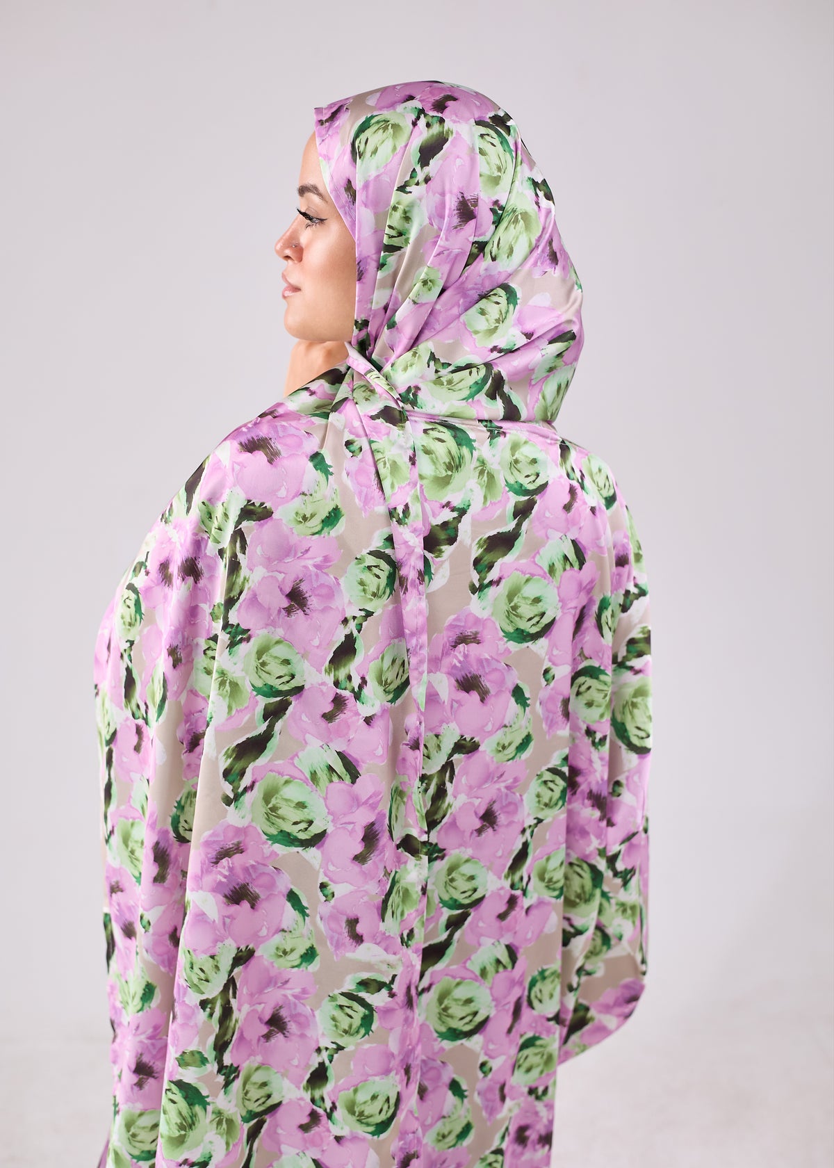 Razan Printed Satin Isdal
