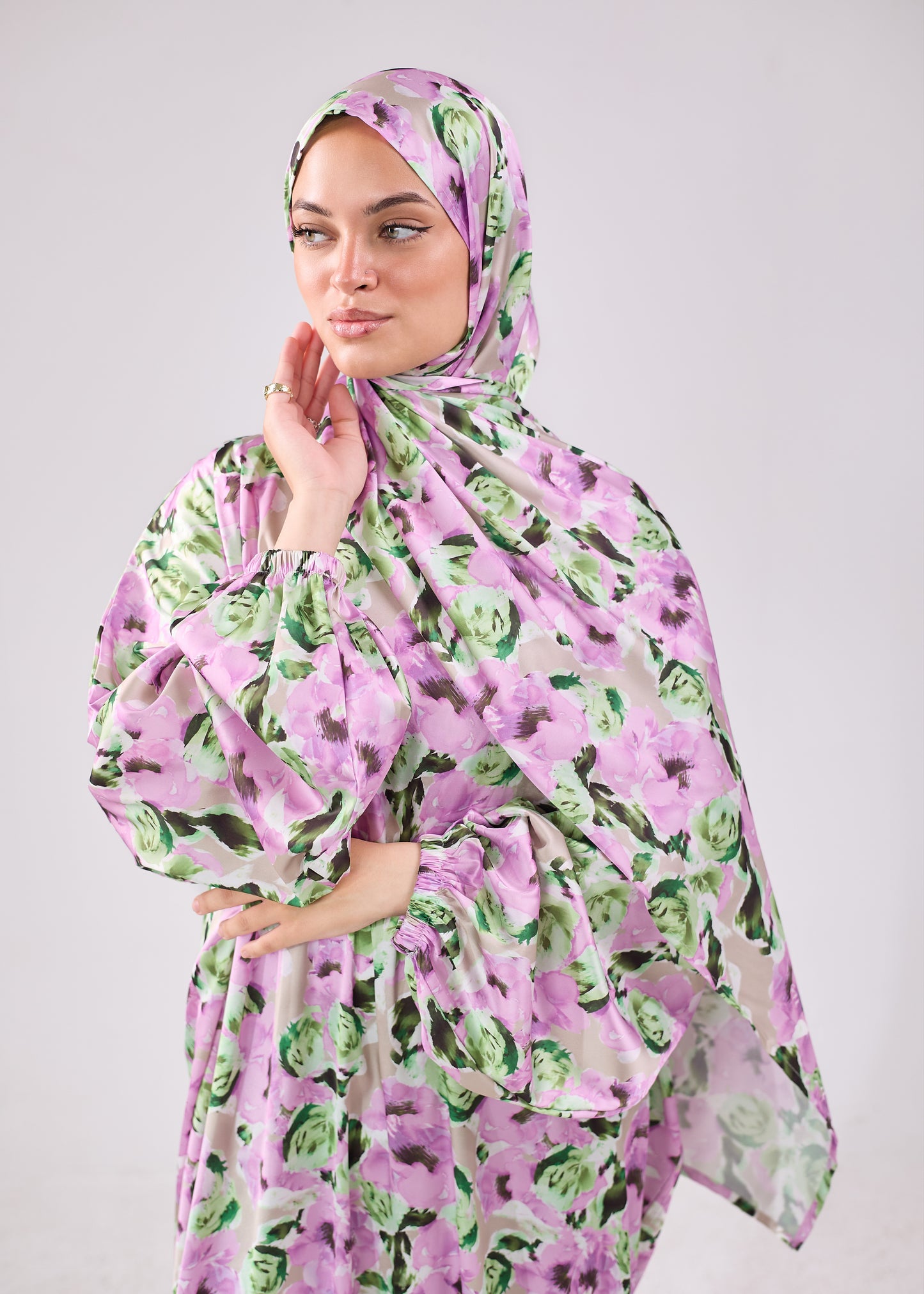 Razan Printed Satin Isdal