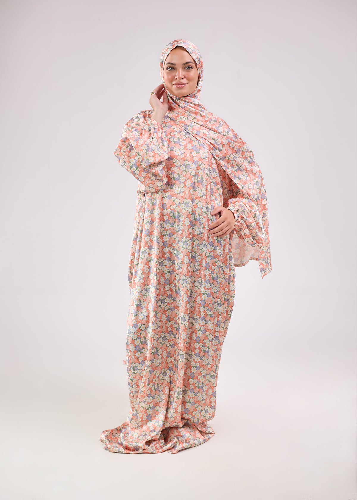 Saja Printed Satin Isdal