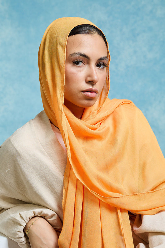 Cinnamon Linen scarves