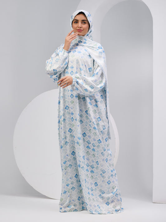 Fayruz Printed satin