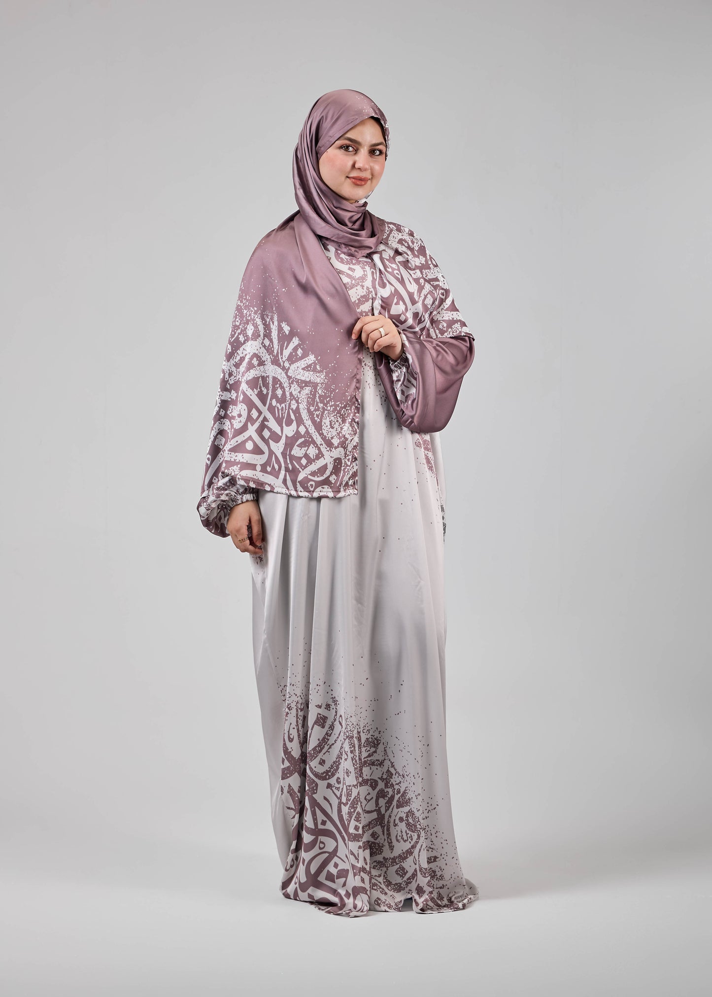 Farah printed satin