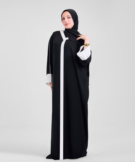 Asdal in abaya Black