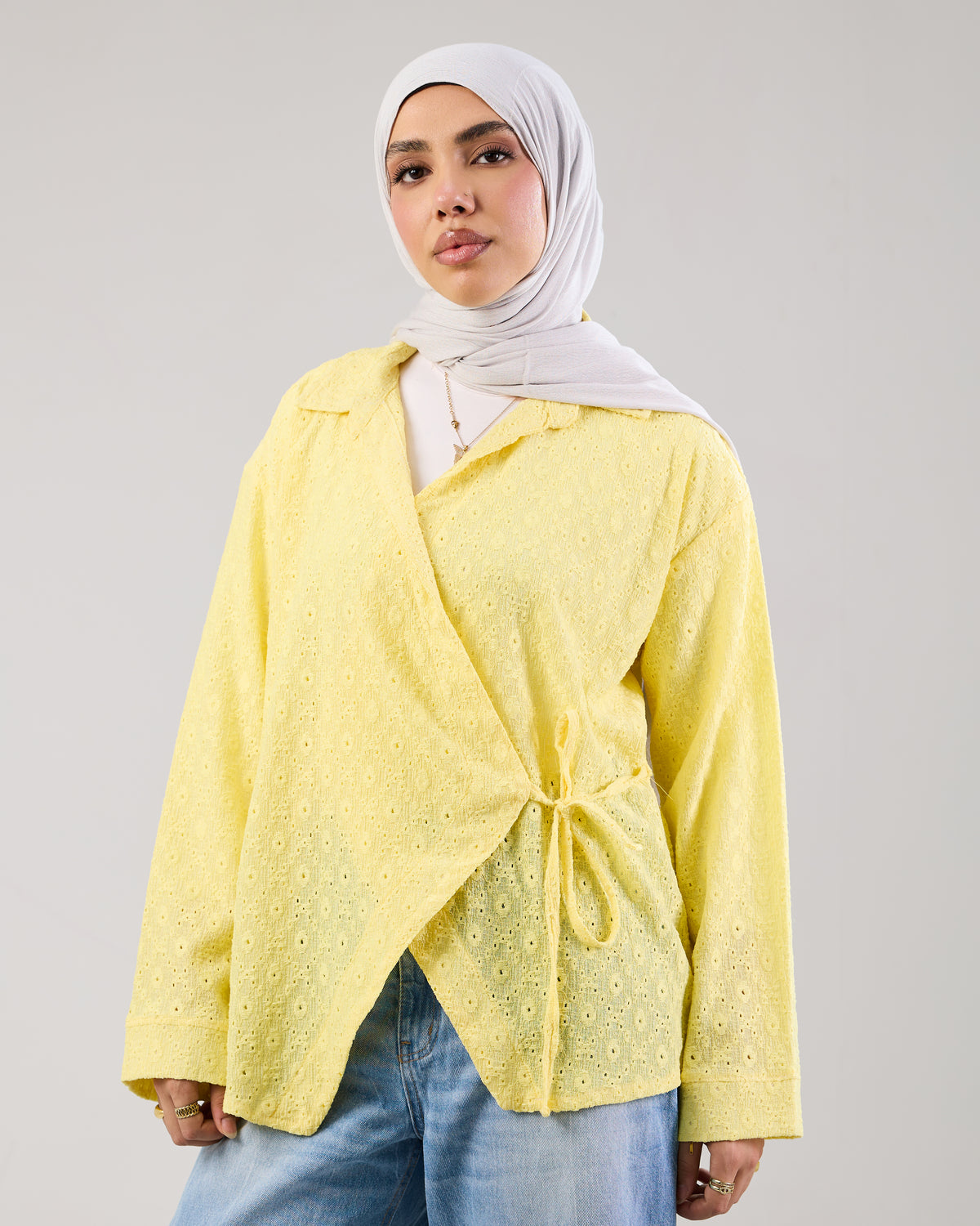 Lumina Wrap Blouse