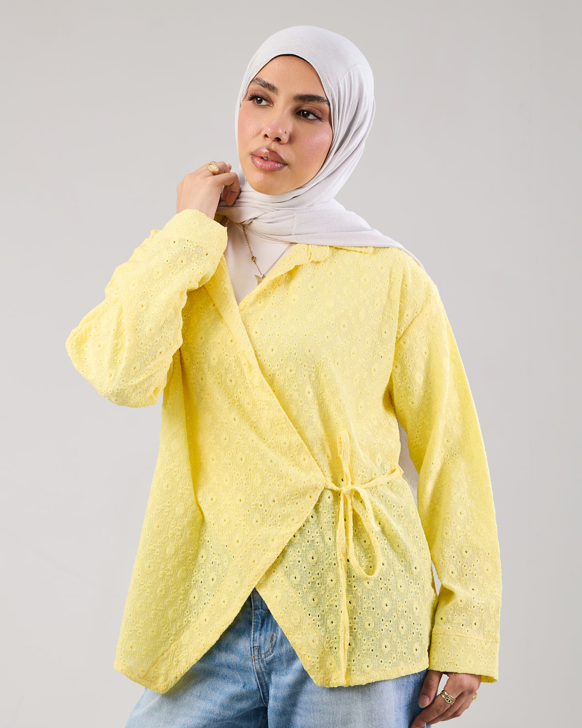 Lumina Wrap Blouse