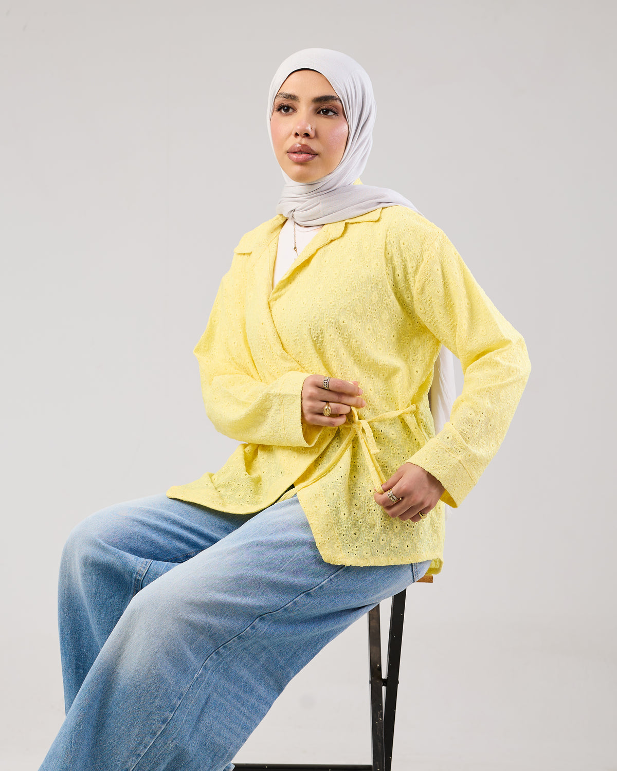 Lumina Wrap Blouse