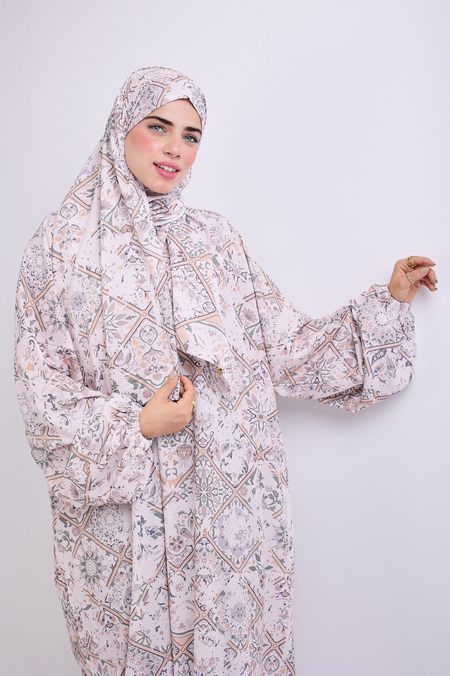 Floral Mosaic Soft Twill