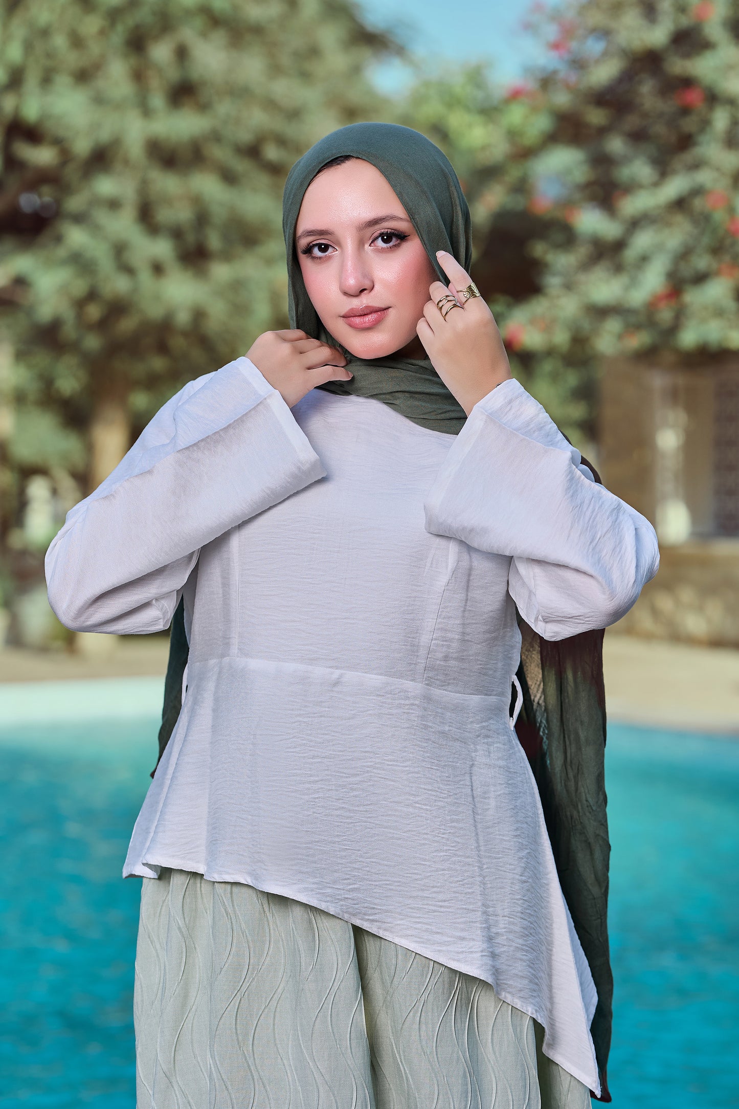 Asymmetrical Blouse