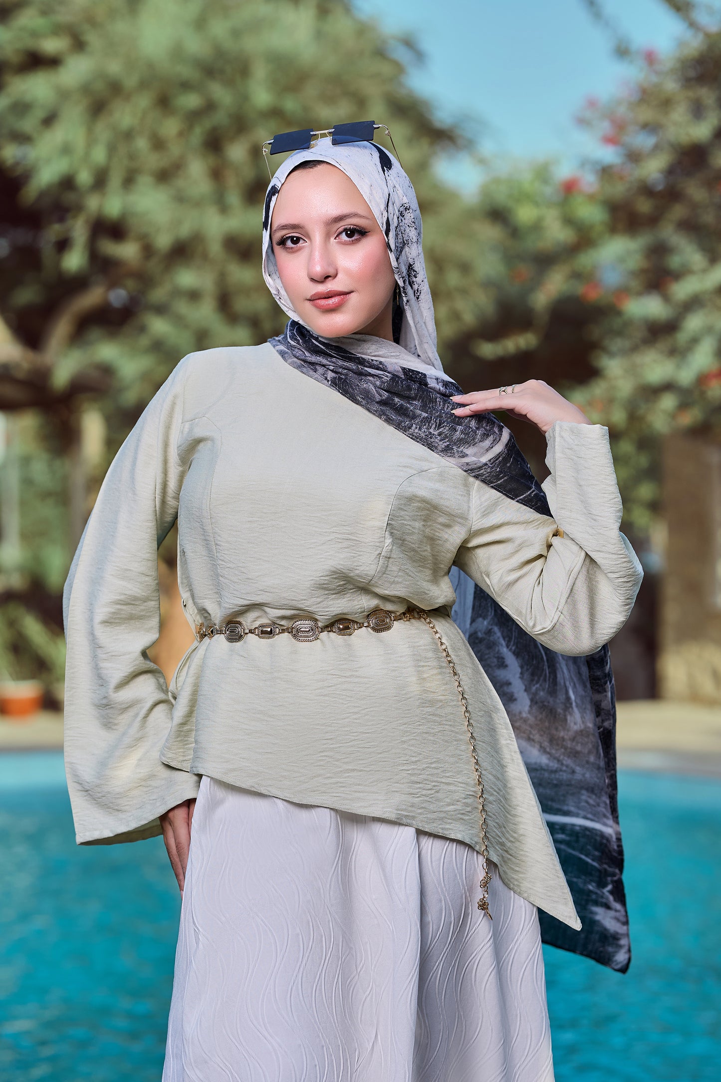 Asymmetrical Blouse