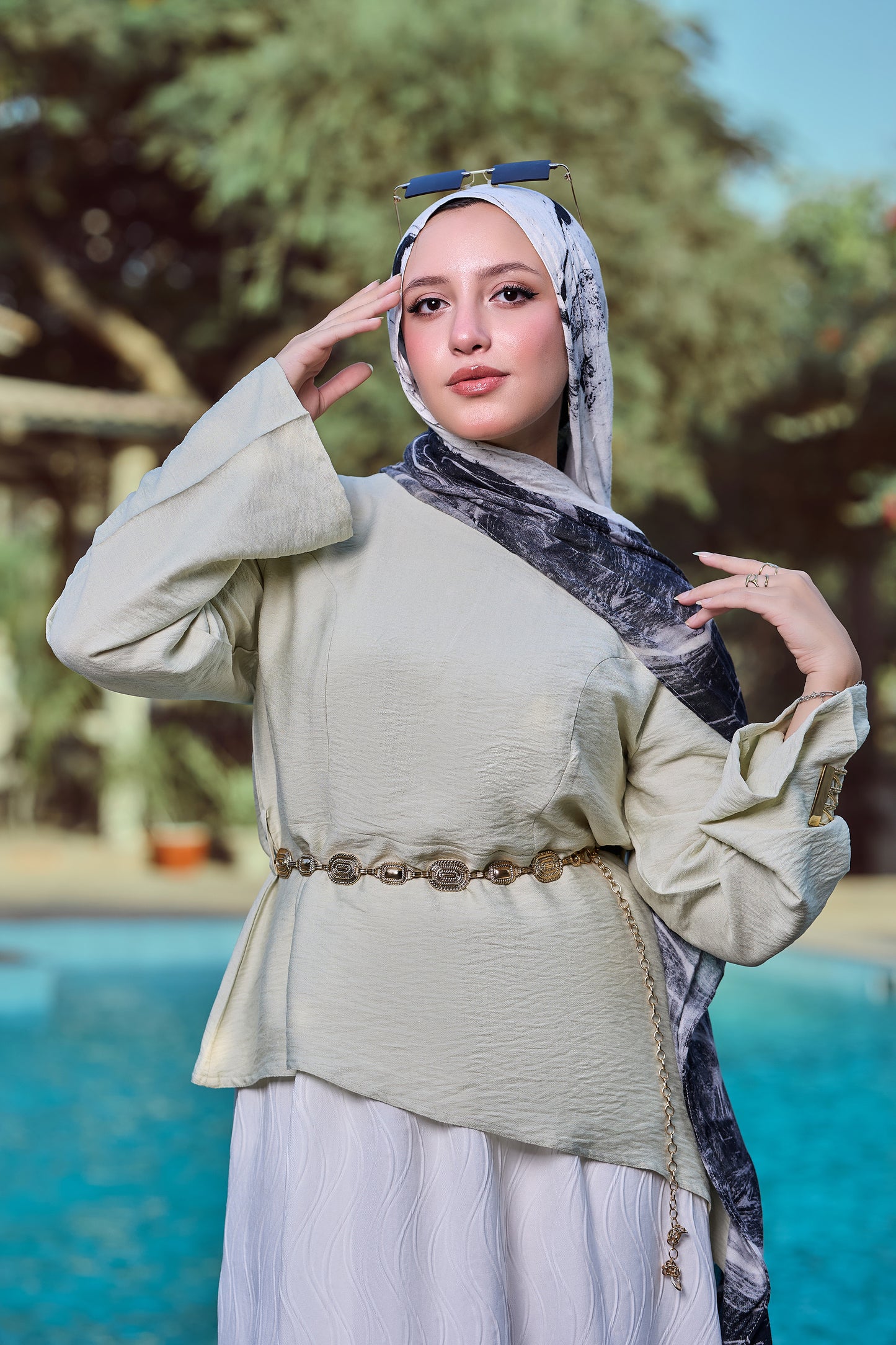 Asymmetrical Blouse