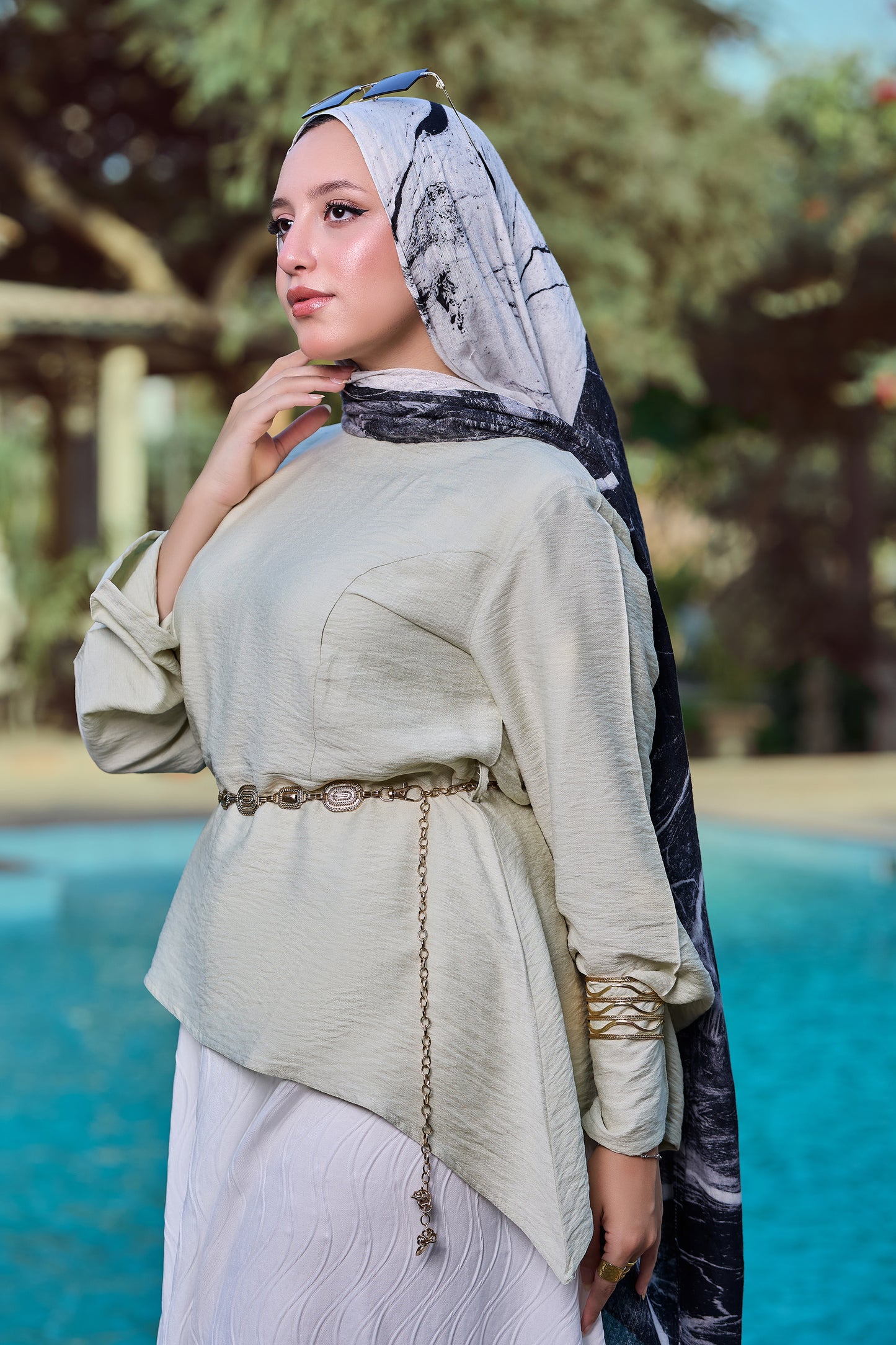 Asymmetrical Blouse