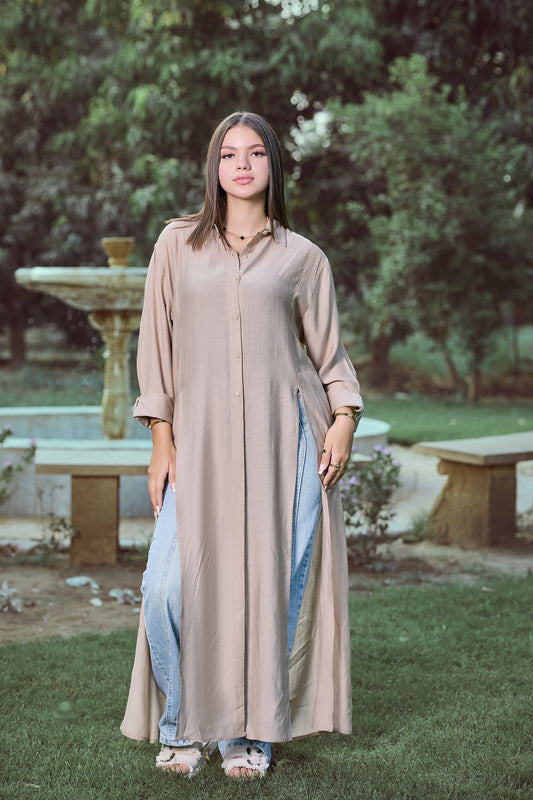 Linen Duster Cardigan