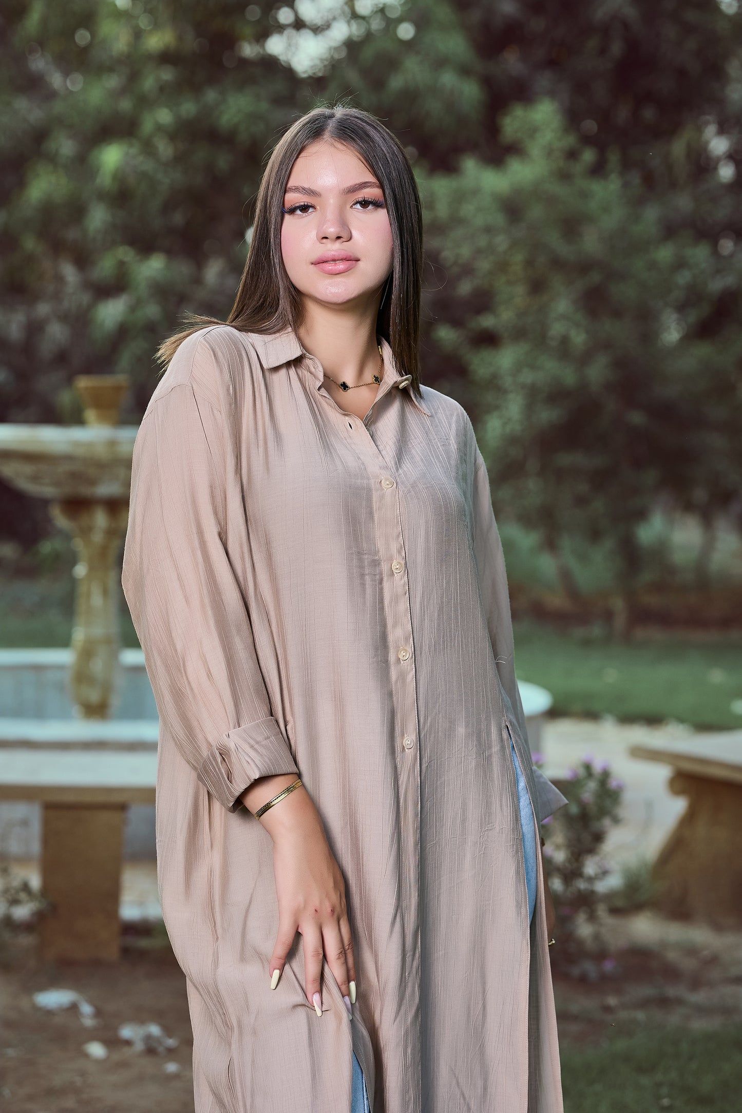 Linen Duster Cardigan