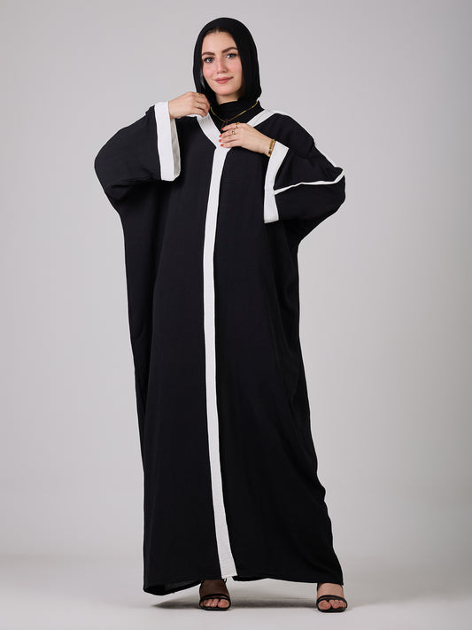 Asdal in abaya Black