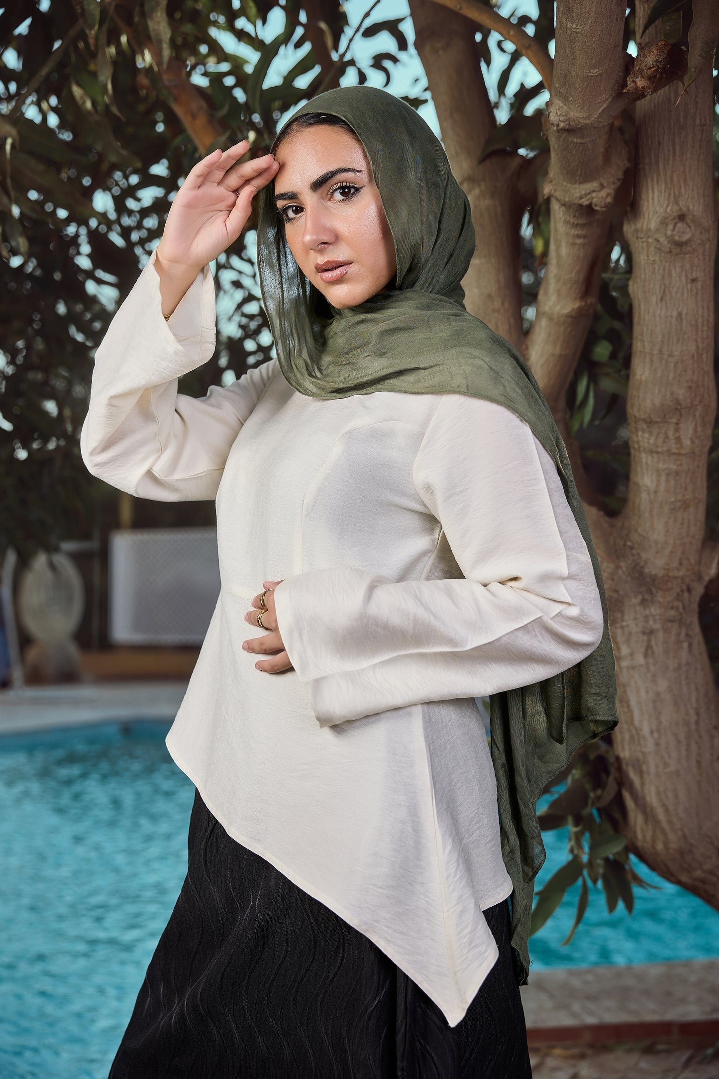 Asymmetrical Blouse