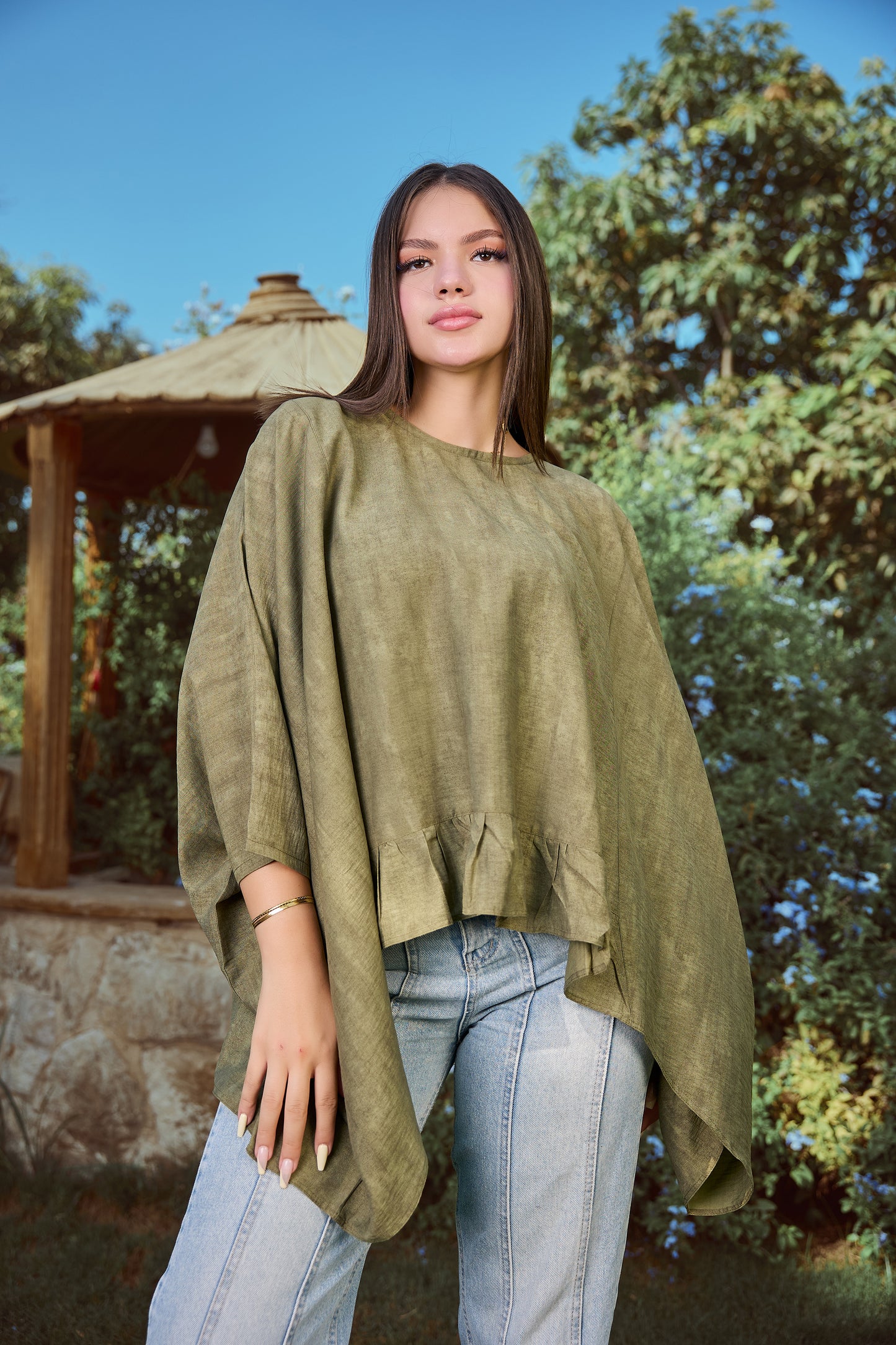Cape Blouse