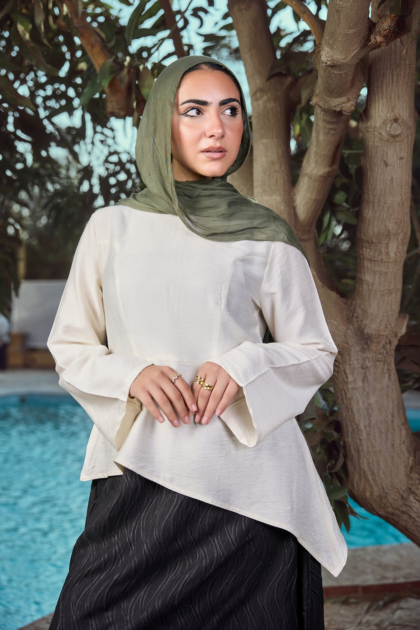 Asymmetrical Blouse