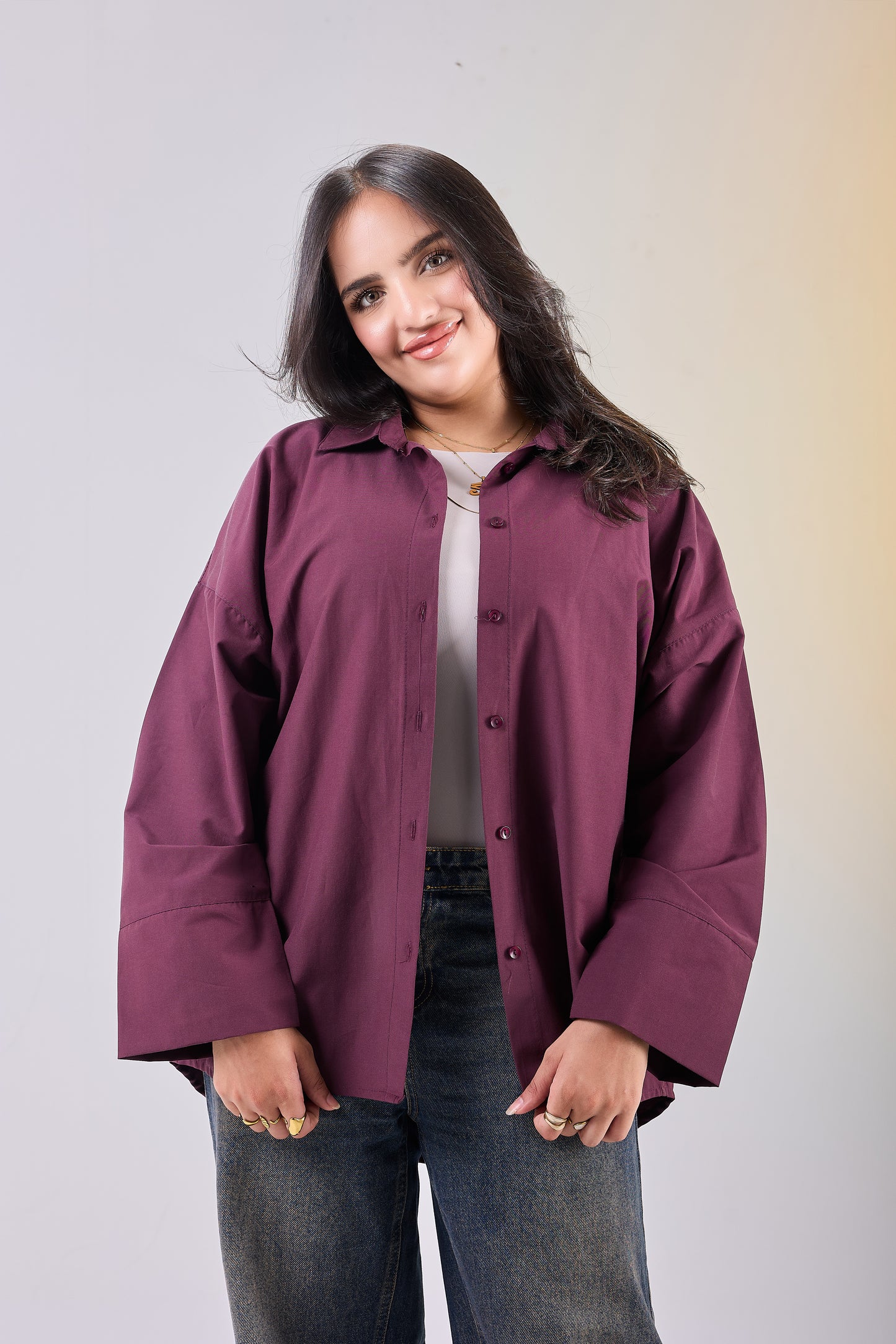 Classic Oversized Poplin Shirt