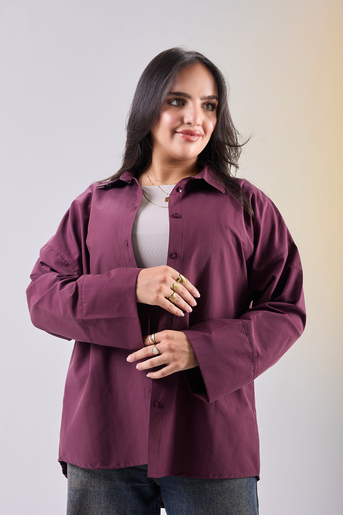 Classic Oversized Poplin Shirt