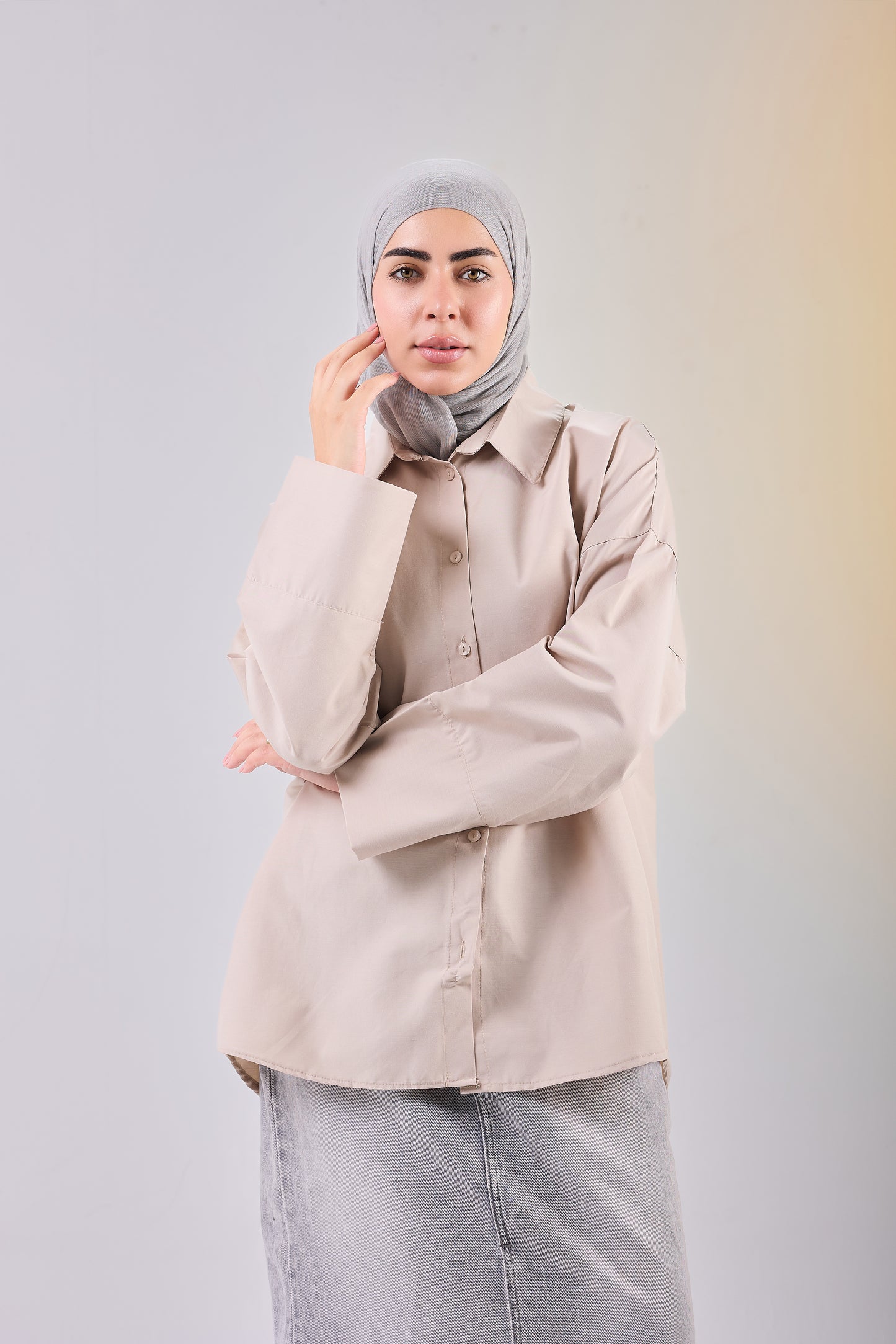 Classic Oversized Poplin Shirt