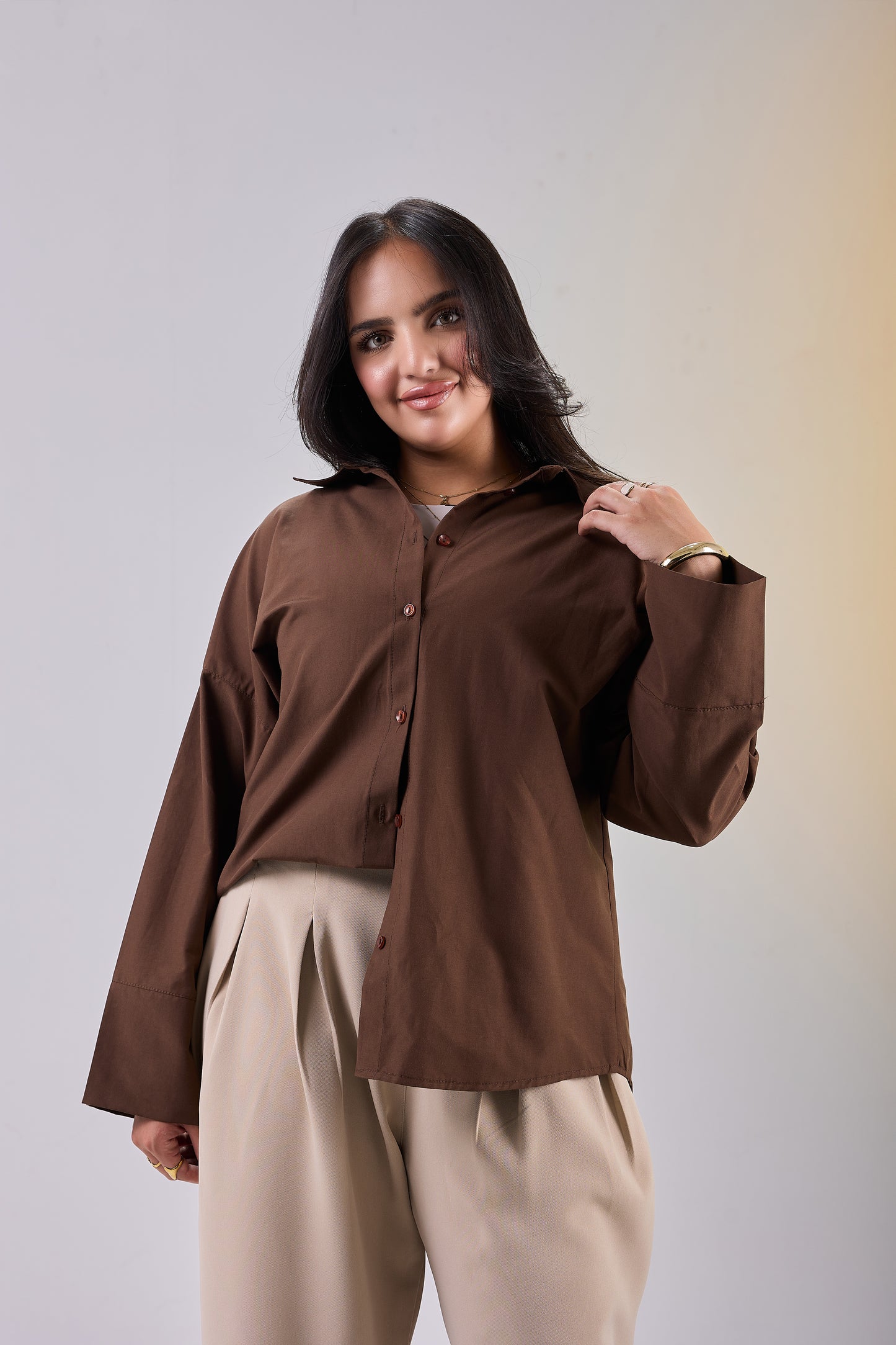 Classic Oversized Poplin Shirt