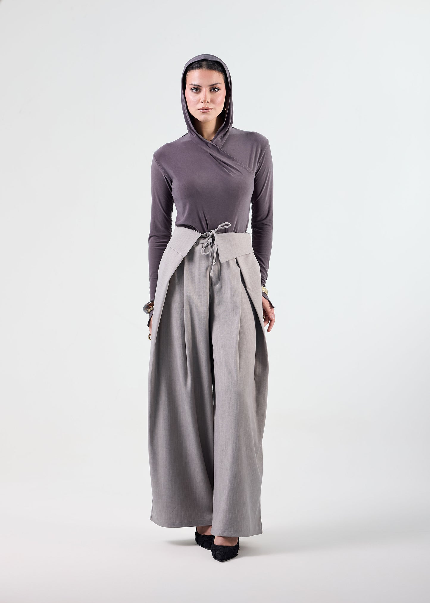 The Layered Origami Pants
